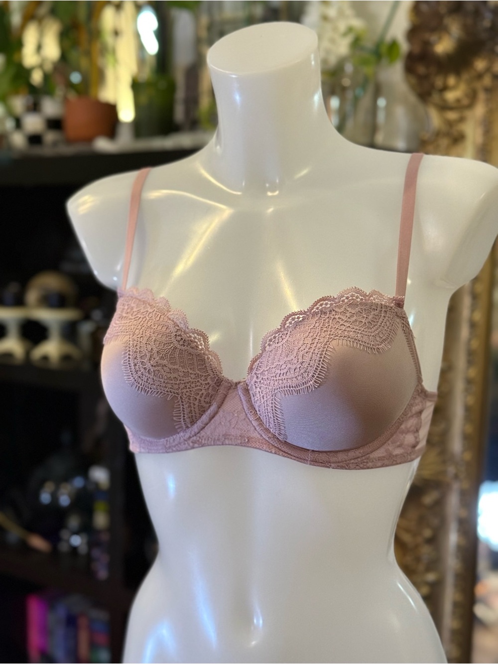Victoria's Secret dream angels Blush Pink Underwire Bra